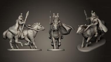 3D model Odin on Sleipnir (STL)